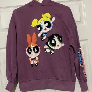 Kids Powerpuff Girls graphic hoodie. Size XS